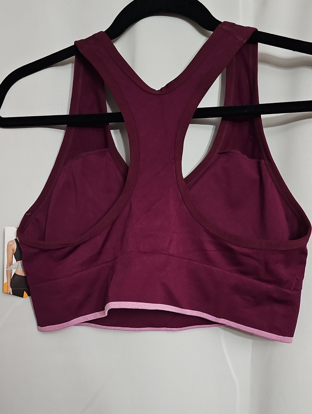 Avia Seamless Racerback Bra Purple Size XL 16-18 Purple New - Picture 9 of 9